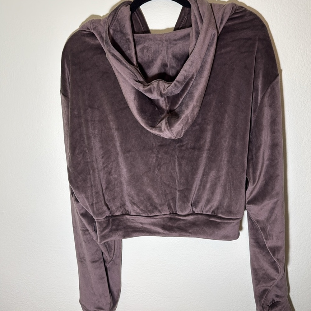 SKIMS 2X velour hoodie Ameth color - Picture 6 of 9